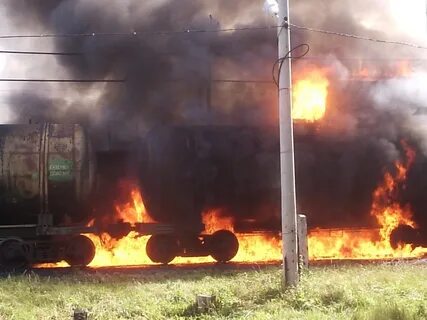 Пожар на транспорте