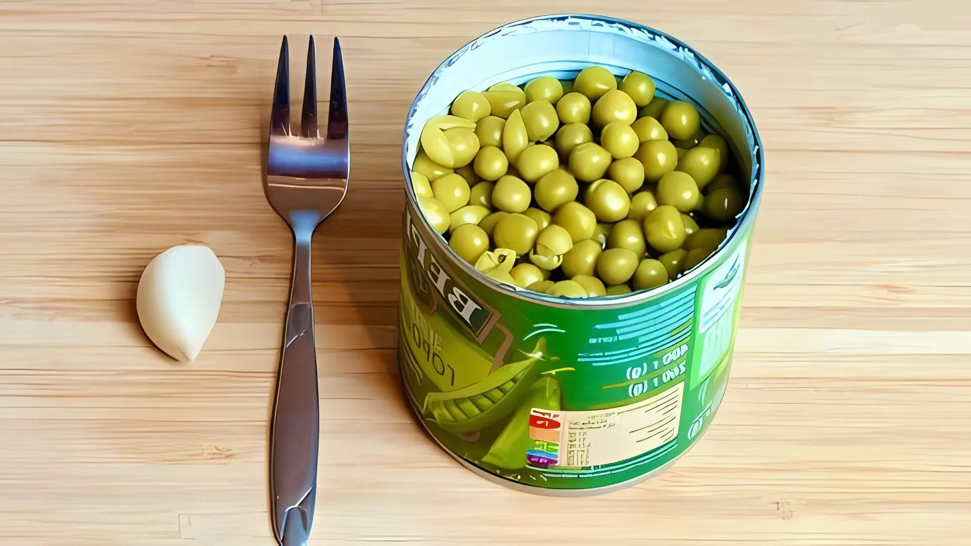 Вкусный рецепт консервированного зеленого горошка. Зелёный горошек консервированный. банка горошка. банка гороха. горох из банки.