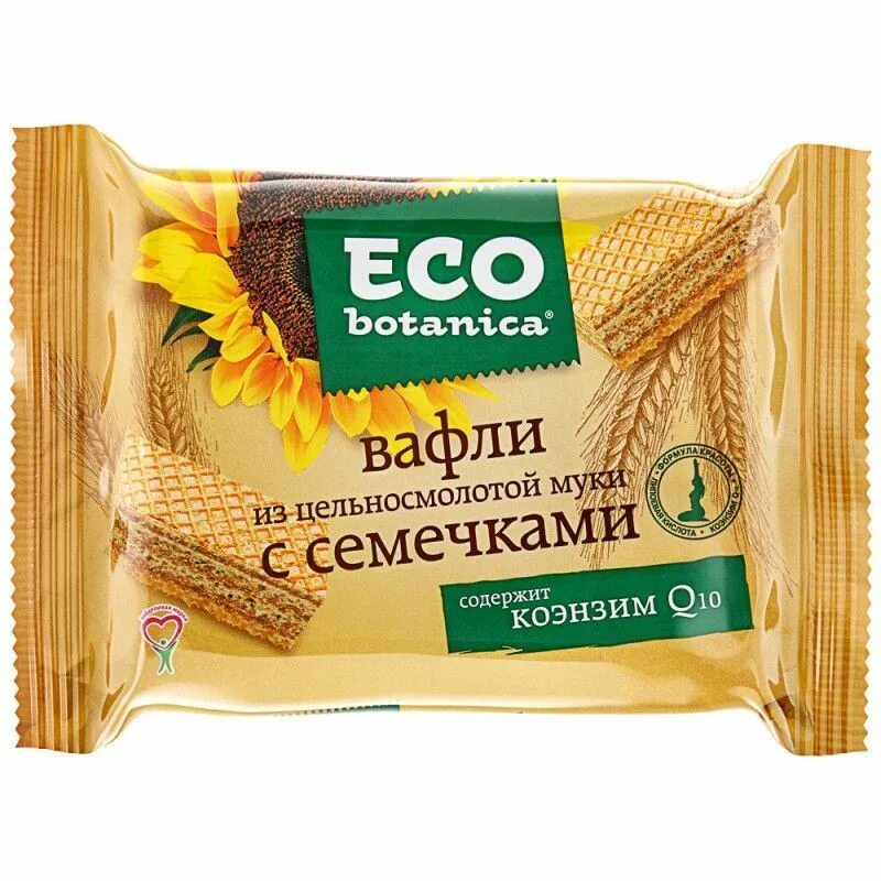 Эко ботаника. Eco botanica вафли с семечками. вафли eco botanica из цельносмолотой муки с семечками 145 г. эко ботаника вафли 145г. вафли эко ботаника из цельносмолотой муки с семечками.