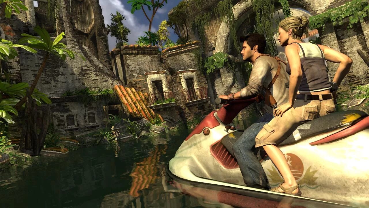 Игры где можно играть двое. Uncharted: Drake s Fortune. 1 Uncharted: Drake s Fortune. Uncharted: Drake s Fortune ps4. Uncharted 1 Дрейк.