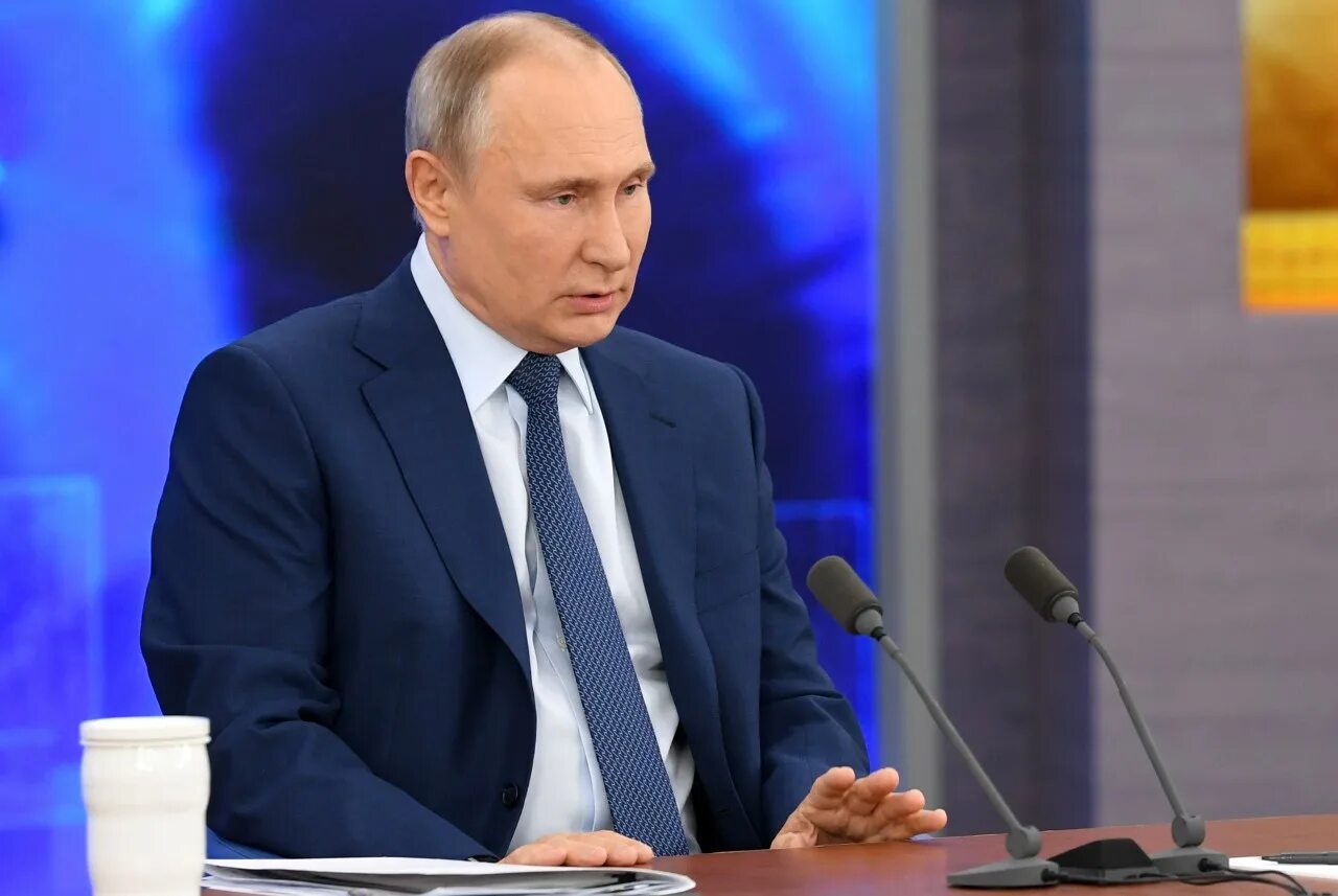 В какое время трансляция с путиным