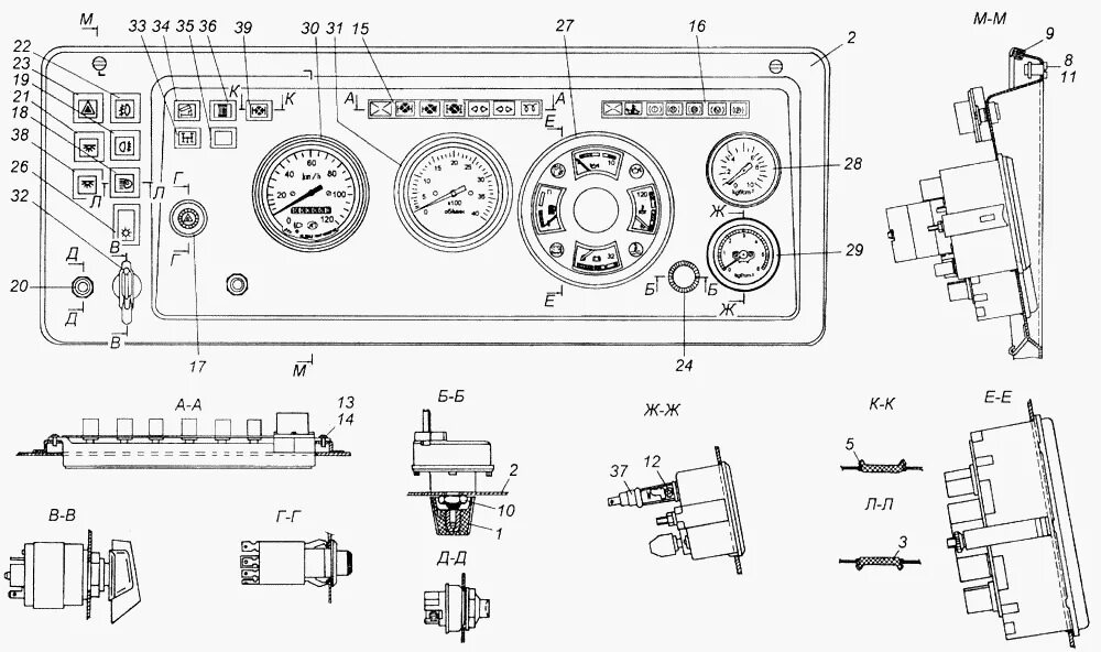 Камаз 43118 неисправности. КАМАЗ 43118 панель приборов приборов схема. Панель приборов КАМАЗ 65115 евро 5. Контрольные лампы панели приборов КАМАЗ 43118. Приборная панель КАМАЗ 43118.