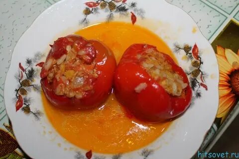 Заливка для фаршированного перца с мясом