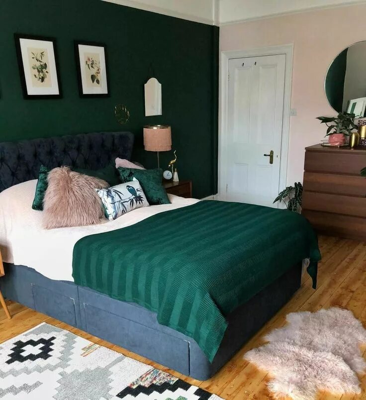 10 популярных идей на тему "emerald room ideas bedroom" для вдохновения