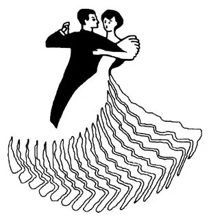 Рисунок танцующих вальс