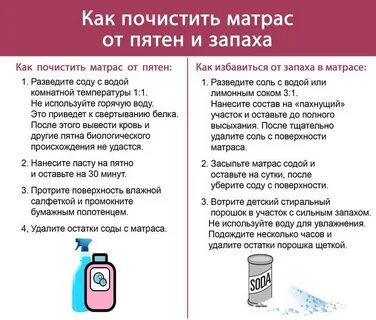 Как убрать запах мочи кошки с матраса