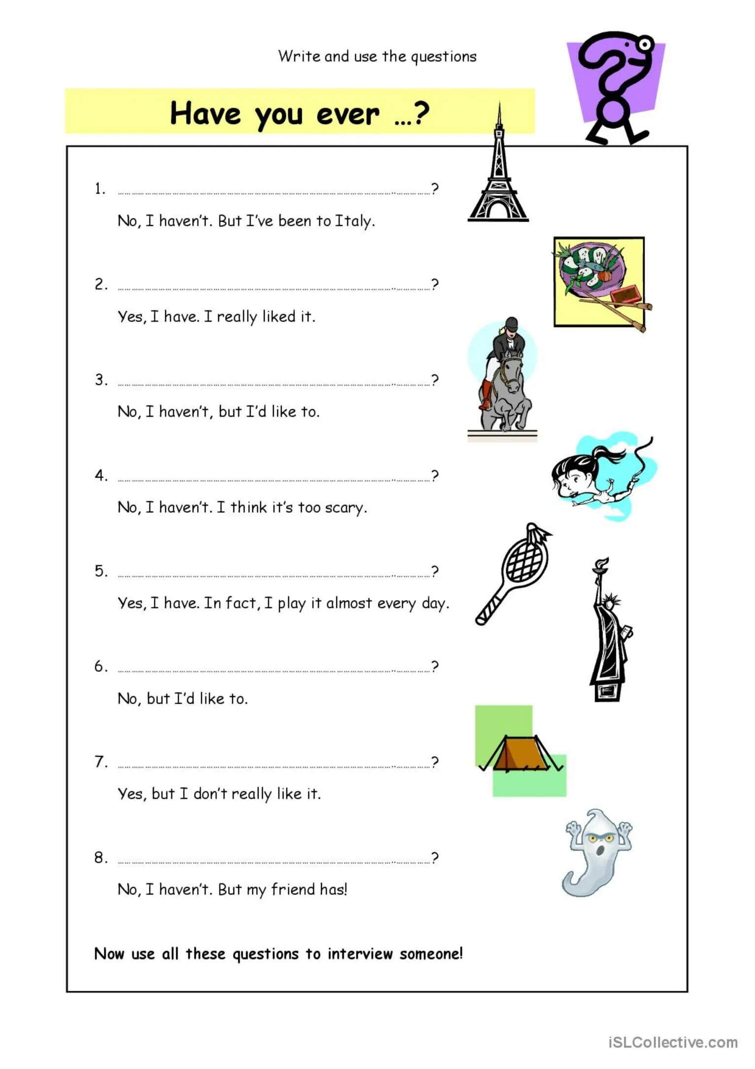 How you have you песня. Вопросы с have you ever. вопросы с ever в present perfect. have you ever вопросы для игры. have you ever worksheets.