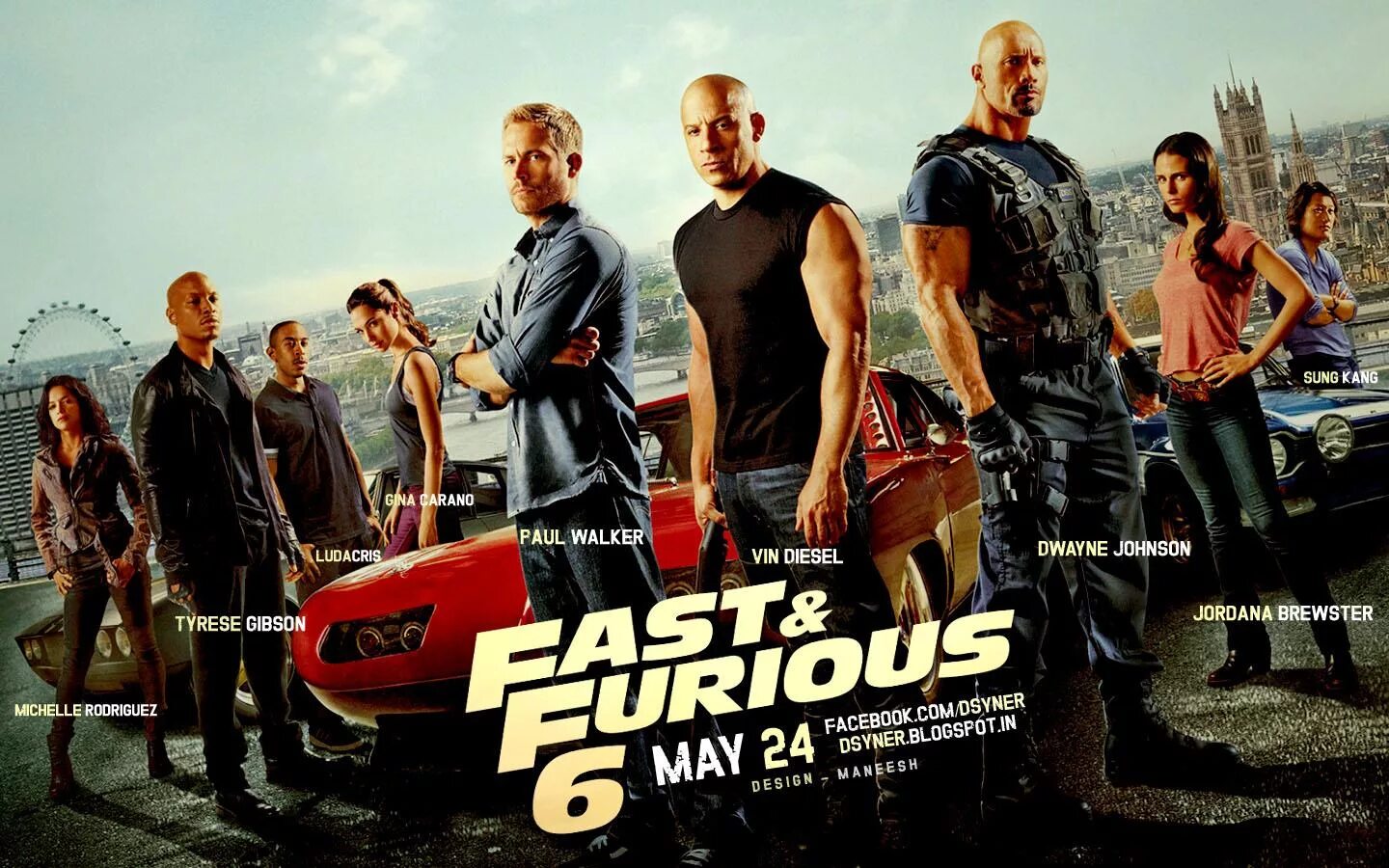 Fast & Furious 6 (Форсаж 6) (2013). Форсаж заставка на рабочий стол. Форсаж Постер.