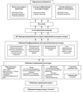 Структура управления комитета