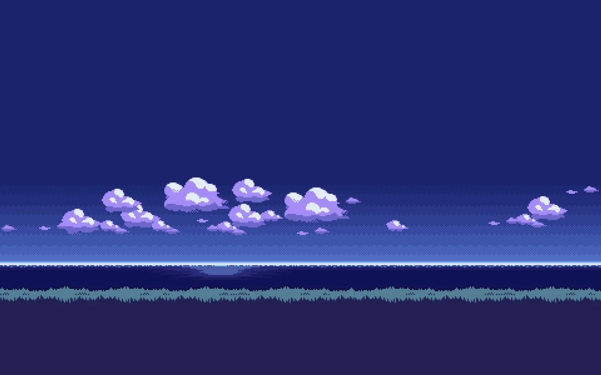 Pixel shimeji desktop. Пиксельные фоны. Пиксельное небо. Пиксельные облака. Облака пиксель арт.