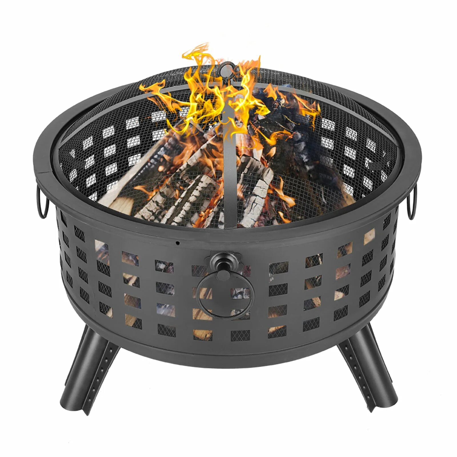 26 round. Решетка гриль Fire Bowls 60 см. Чаша для огня. Чаша для костра из металла. Кольцо для костра из металла.