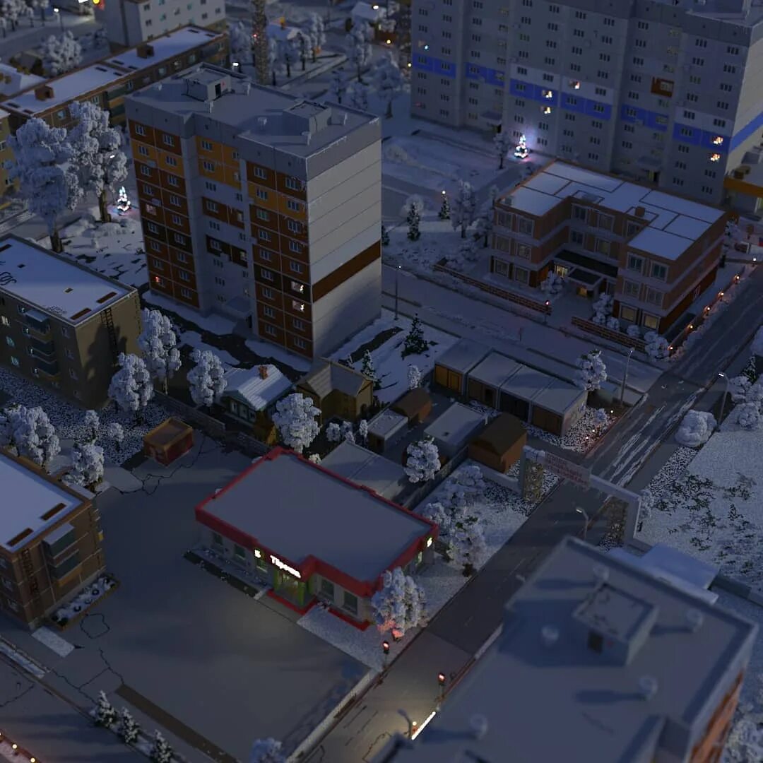 Russian town 3