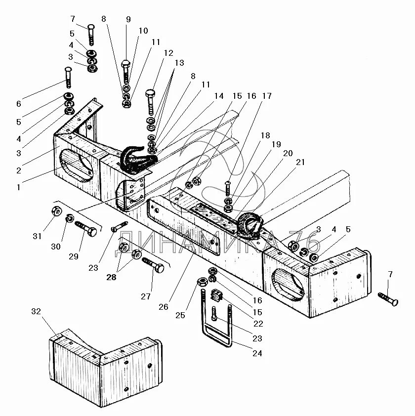 полка под магнитолу на урал 4320. брызговик урал 4320 задний. крюк бампера урал 4320. рама урал 4320-31. настил пола урал 4320.