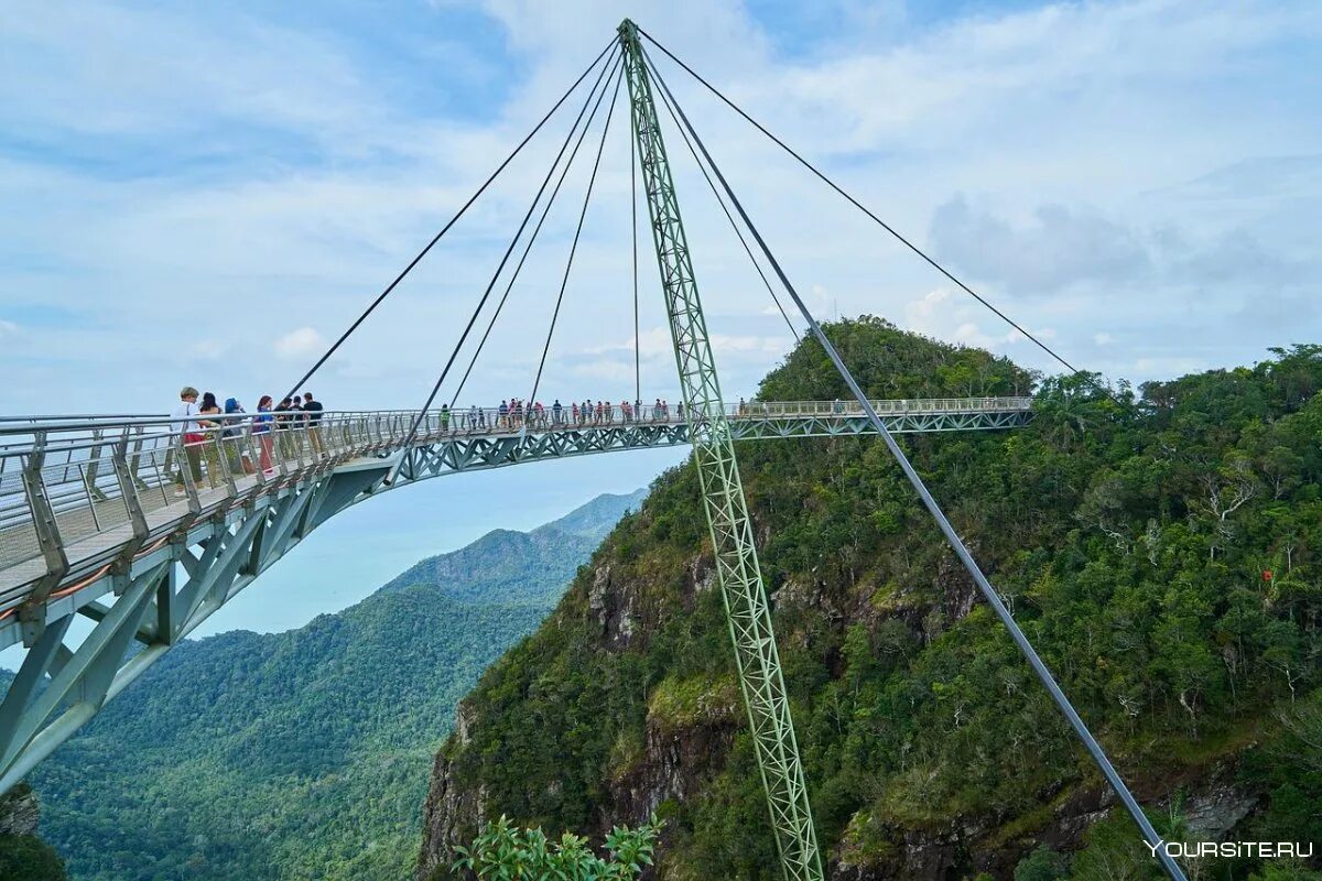 Висячим мостом называется такой мост. Langkawi sky bridge. подвесные вантовые мосты. вантовый пешеходный мост. лангкави подвесной мост.