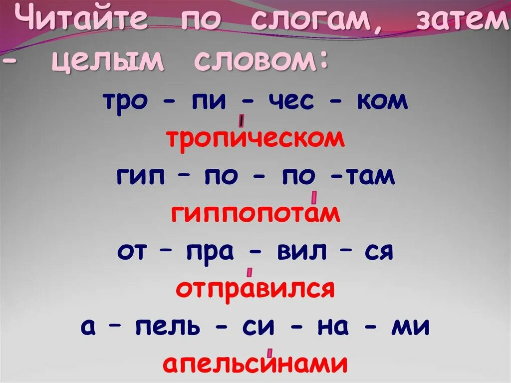 Читаем целыми словами. Читает по слогам и целым словом. Текст по слогам. Слово вдруг по слогам. Слоги в слове вдруг.