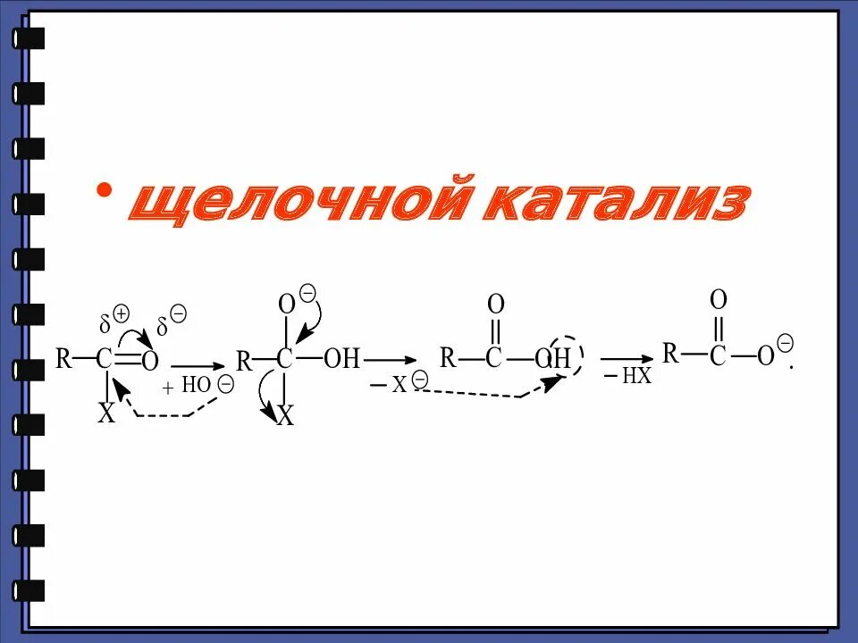 Щелочной катализ. Кислотно щелочной катализ. Щелочной катализ альдегида. Нуклеофильное замещение карбоновых кислот. Реакция этерификация альдегидов