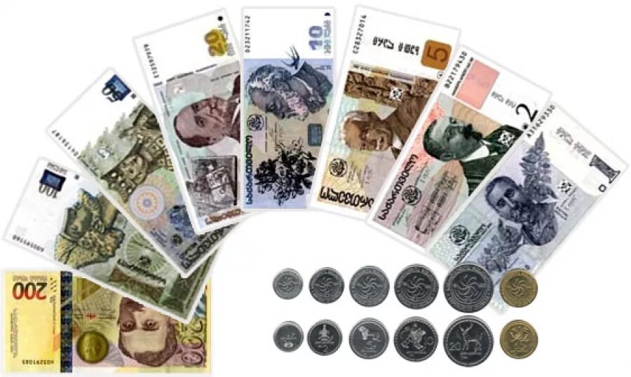 Грузинские деньги. Грузинские деньги. Где можно поменять лари. Грузинские лари монеты. Грузия 100 лари.