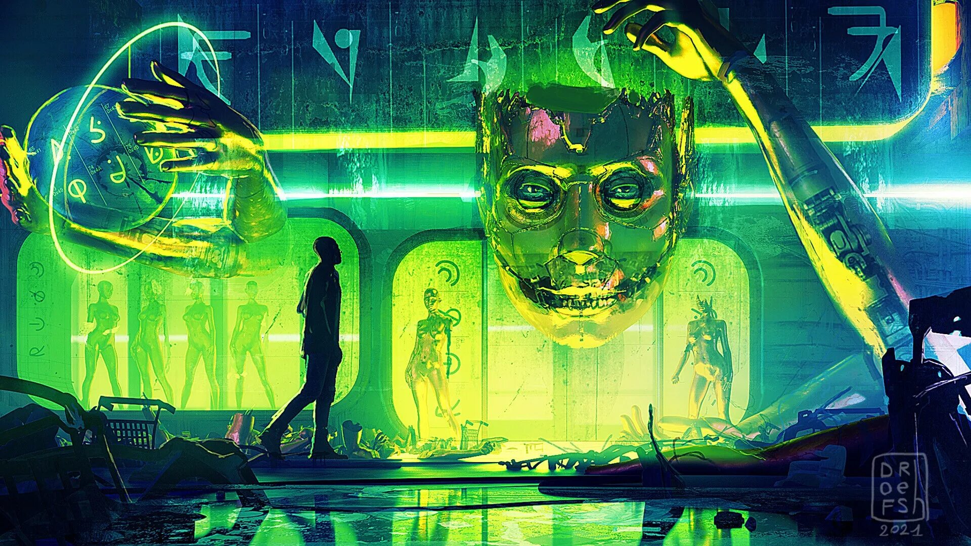 Cyberpunk нейросеть