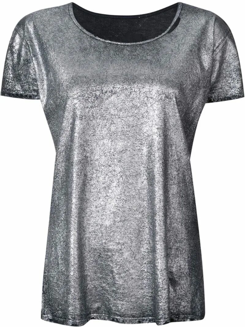 Одежда с эффектом металлик. Metallic Tee Dress. Vince топ с эффектом металлик. Metals top