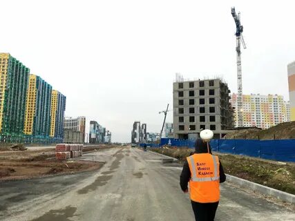 Съемки строительства