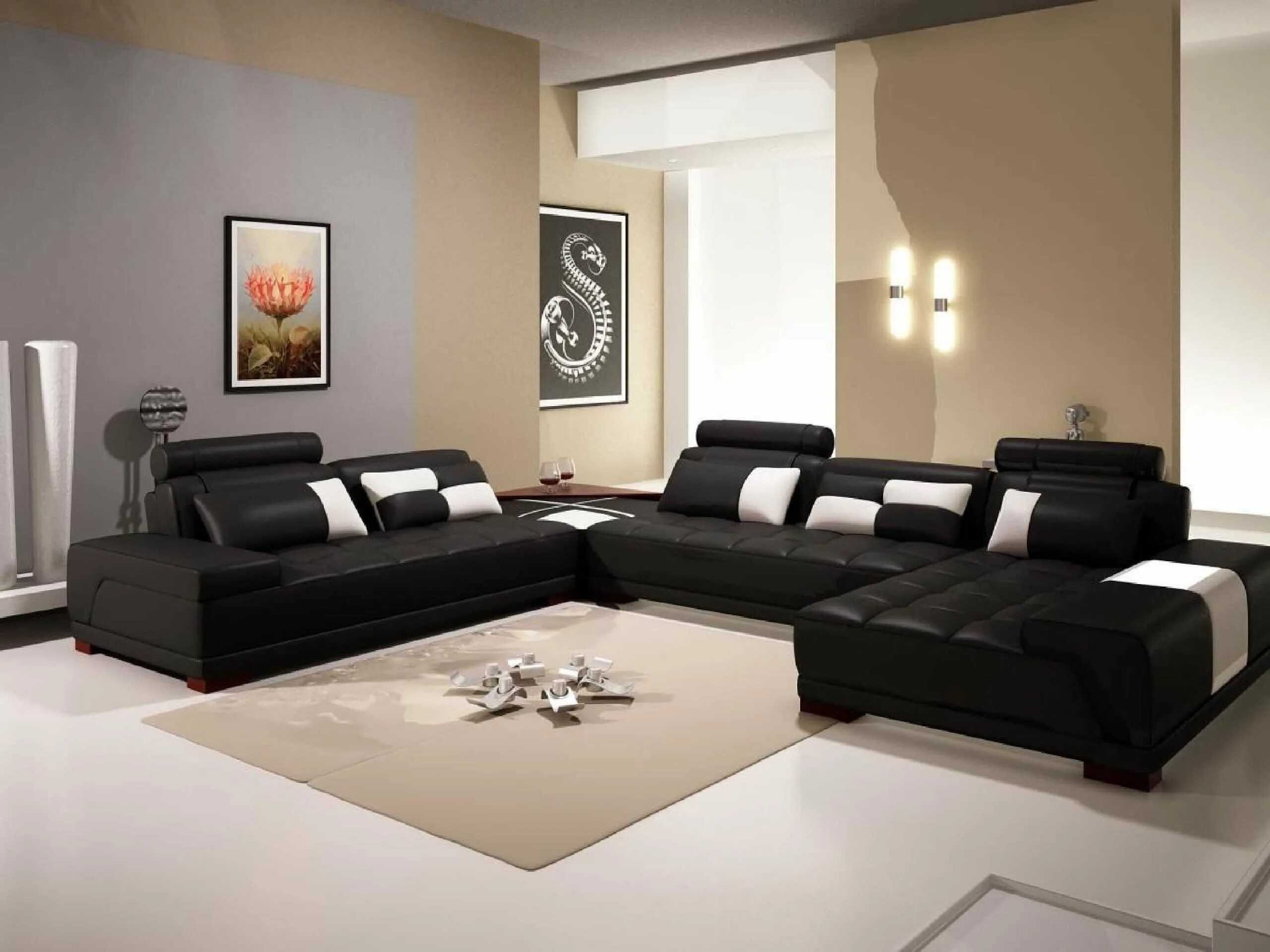 Диваны в гостиную 2024. Черный диван в интерьере. Диван в интерьере гостиной. Черная мебель в интерьере. Темный диван в интерьере.
