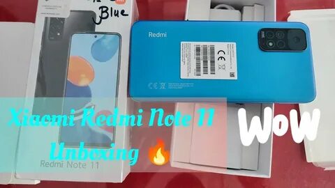 Redmi note 11 синий