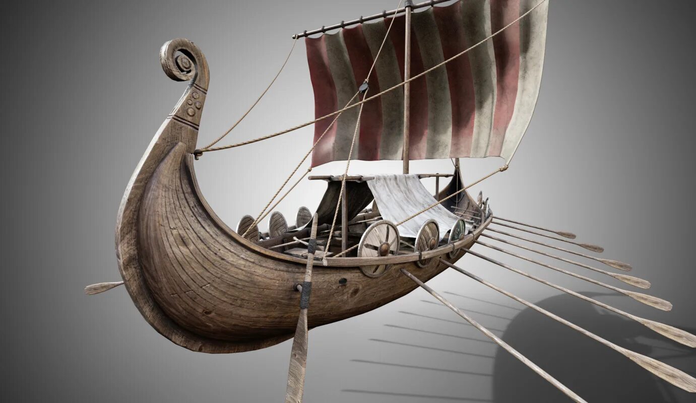 Ладья картинка. Корабль викингов Драккар. Ладья Драккар викингов. Драккар Великий змей. Дракар корабль викингов модель.