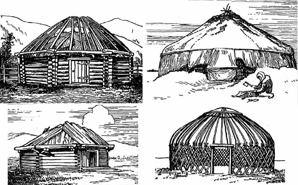 землянка у коренных народов сибири