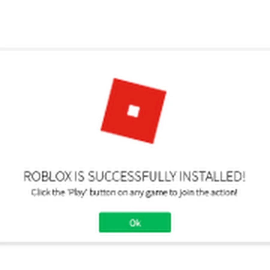 Roblox is successfully installed. Roblox is successfally is Instaled перевод.