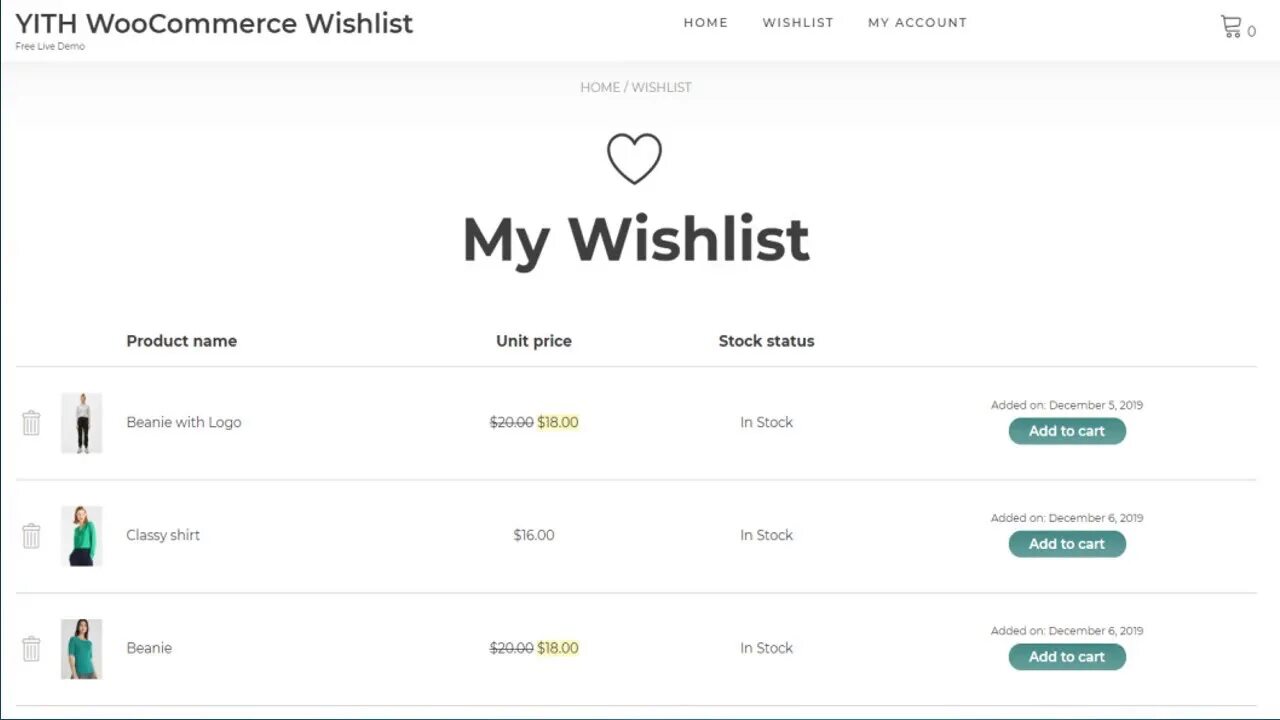 Добавить в корзину woocommerce