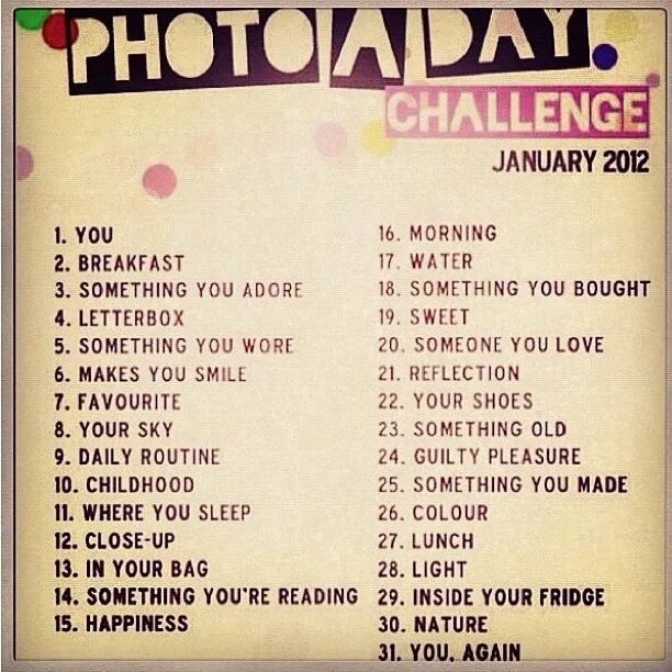 Articles challenge
