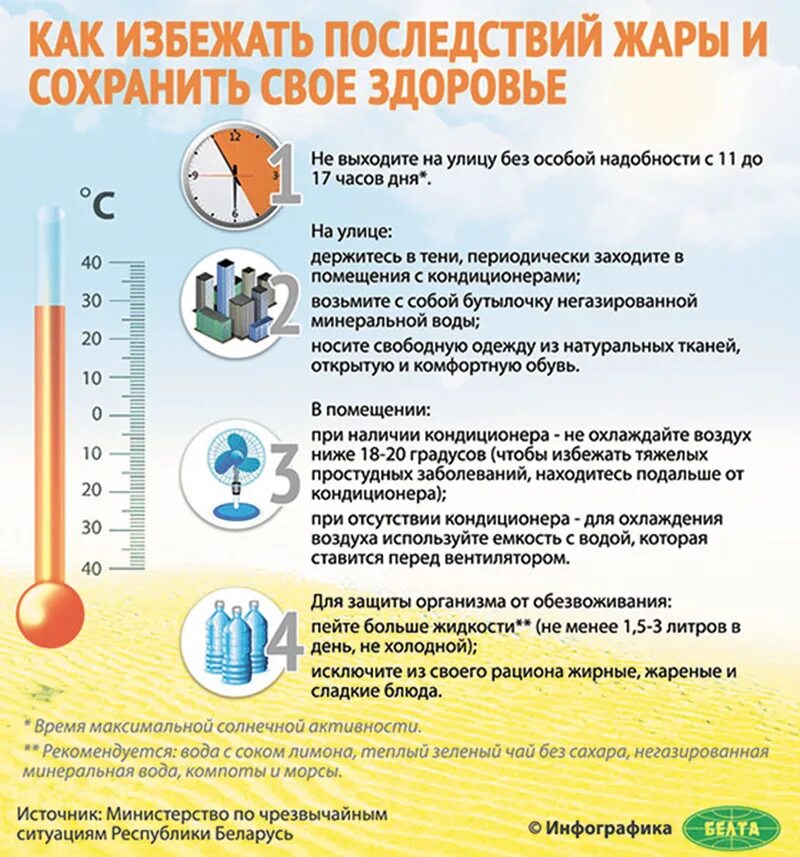 Профилактика от жары. Рекомендации при жаре. Памятка при жаре. Рекомендации в жаркую погоду. Сильная жара температура