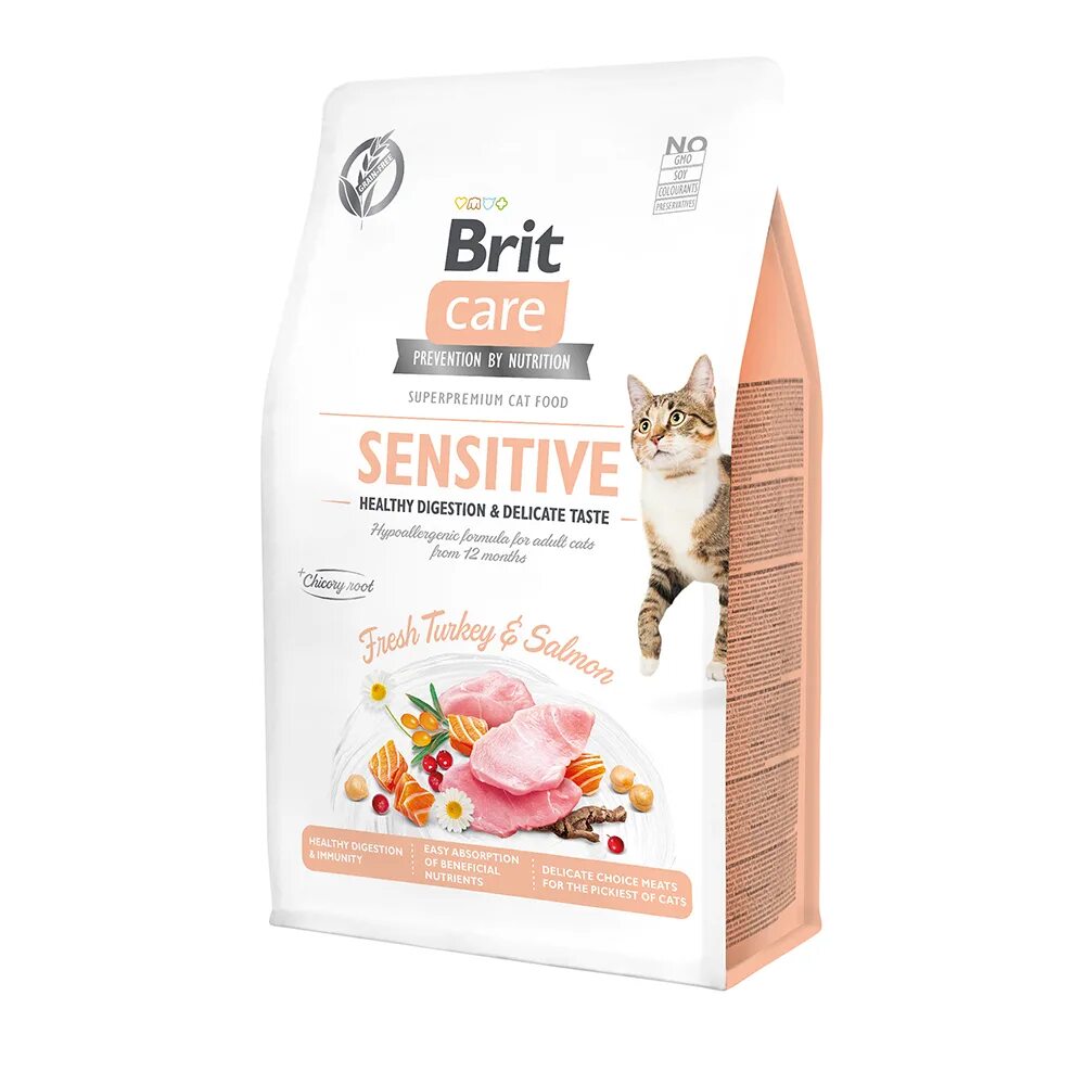 Корм брит каре для кошек. Brit Care корм для кошек. Brit Care sensitive. Корм Деликат для кошек с чувствительным пищеварением сухой Деликата. Гипоаллергенный корм для кошек Brit Care.