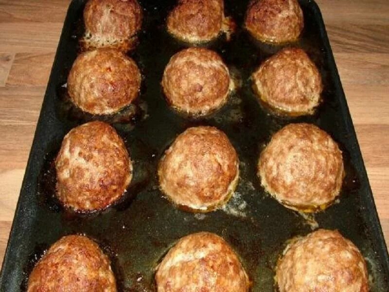 Ватрушки из фарша. Котлеты в духовке. Печем из фарша. Мясные гнезд и и сыром. Котлеты в духовке.