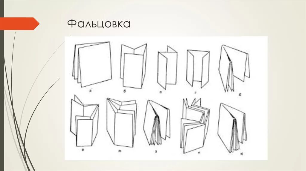 Фальцевание фото - DelaDom.ru