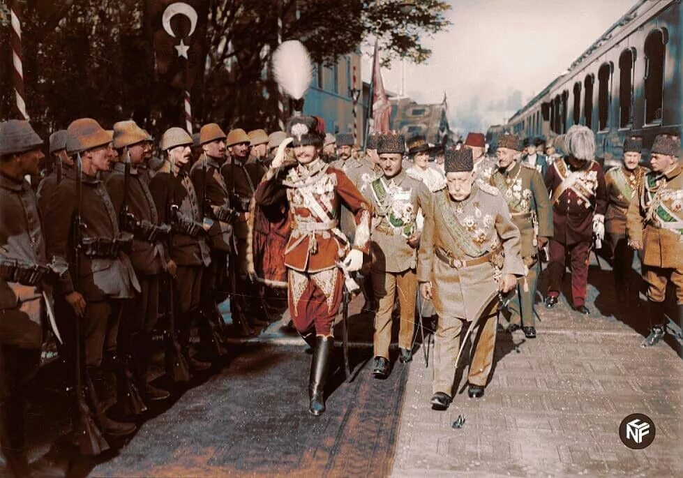 Турция во время первой мировой. Османская Империя 1918.