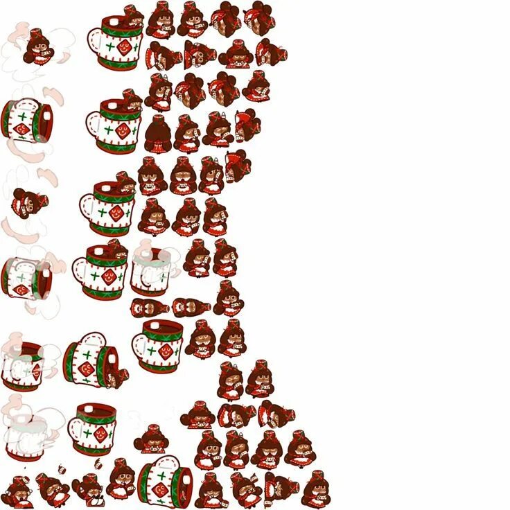 Cookie run cookies sprites