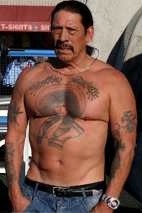 Hit The Road With These 15 Motorcycle Tattoos Danny trejo, Movie stars, Actors