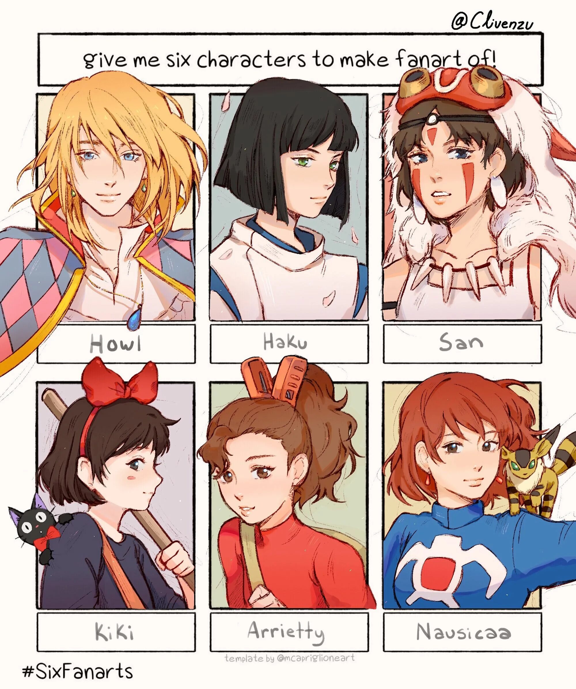 Making fan art. Челлендж sixfanart. give me six characters. six fan arts challenge шаблон. give me six characters to make fanart of.