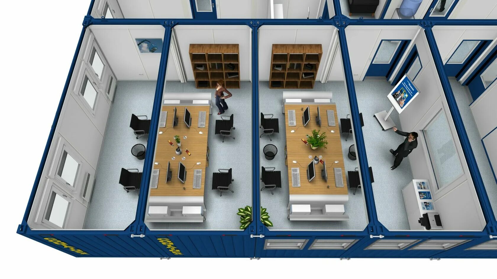 4. 0-2. Сп. Блок контейнер бкм 223. Кладовая в доме.