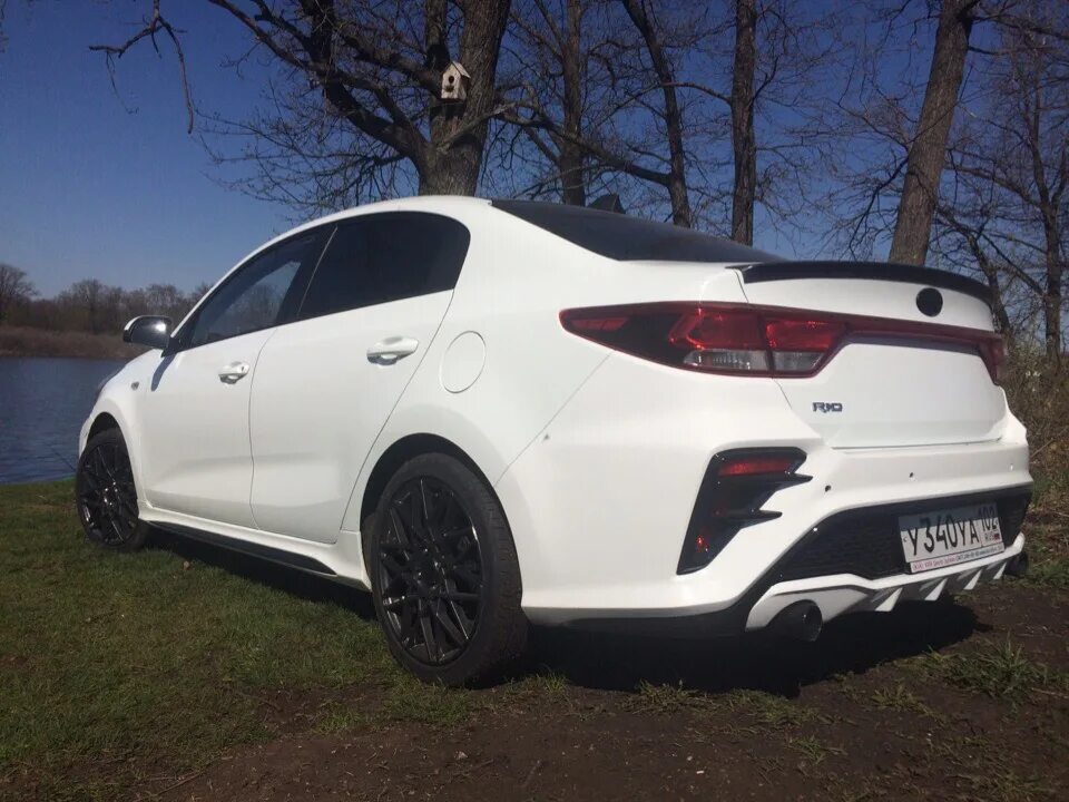 Решётка - KIA Rio (4G), 1,6 л, 2017 года тюнинг DRIVE2