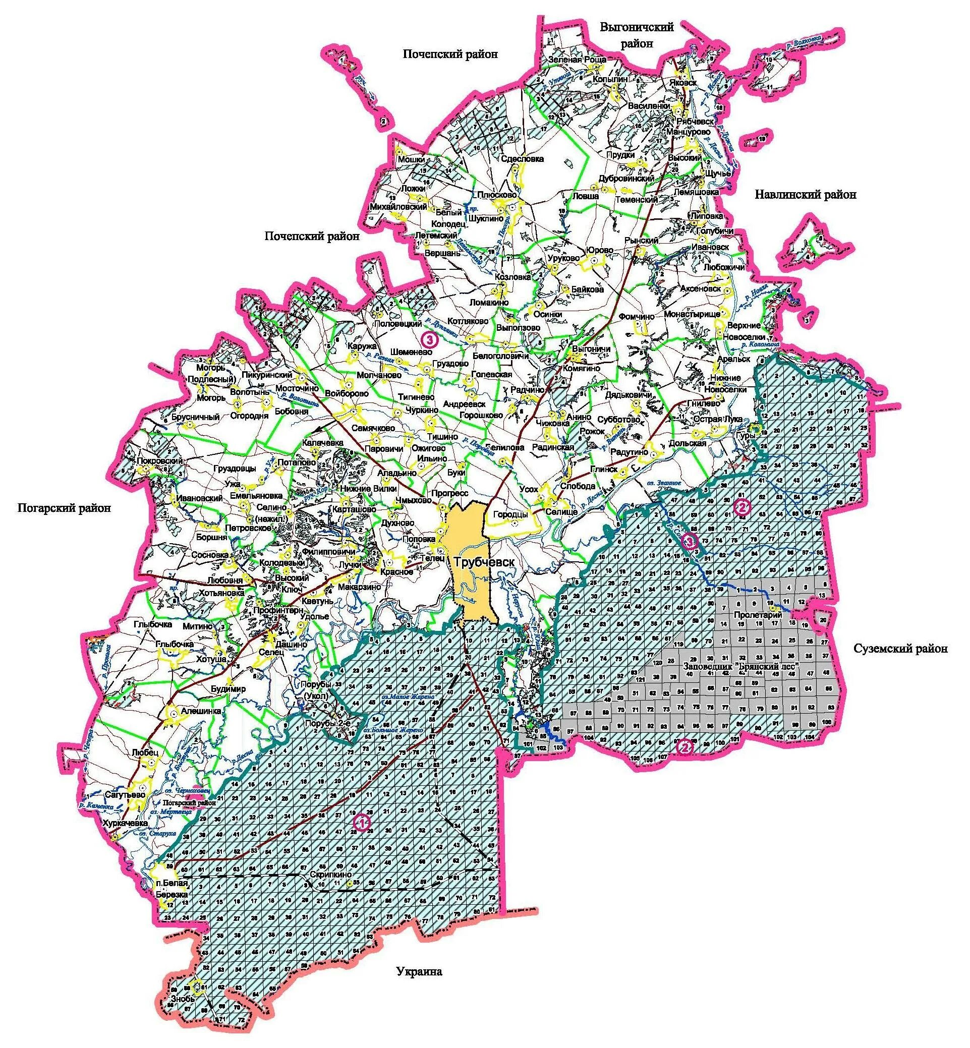 Карту брянского погарского района. Карта Трубчевского района Брянской области с населенными пунктами. Карта Брянская обл Трубчевский район. Трубчевский район карта с деревнями. Карта Трубчевского района с населенными пунктами.