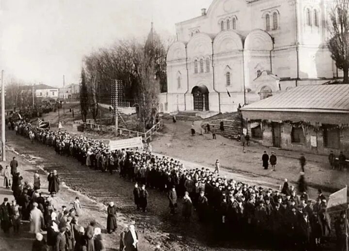 Старый Брянск Соборная площадь.