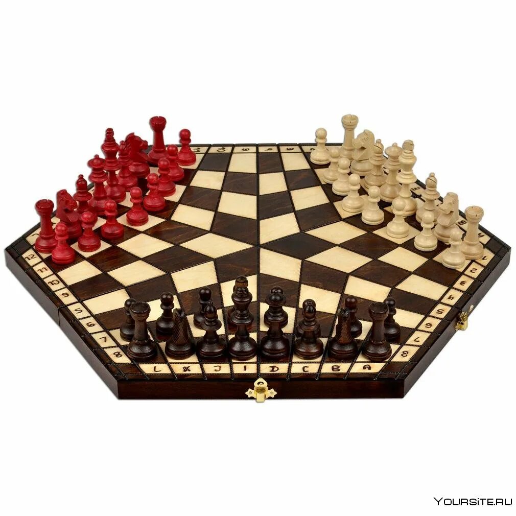 Шахматы на 4х. Игра шахматы на троих. Шахматы на 3 игрока. Madon шахматы на троих большие. Набор 3в1 (шахматы, шашки, нарды) в2412.