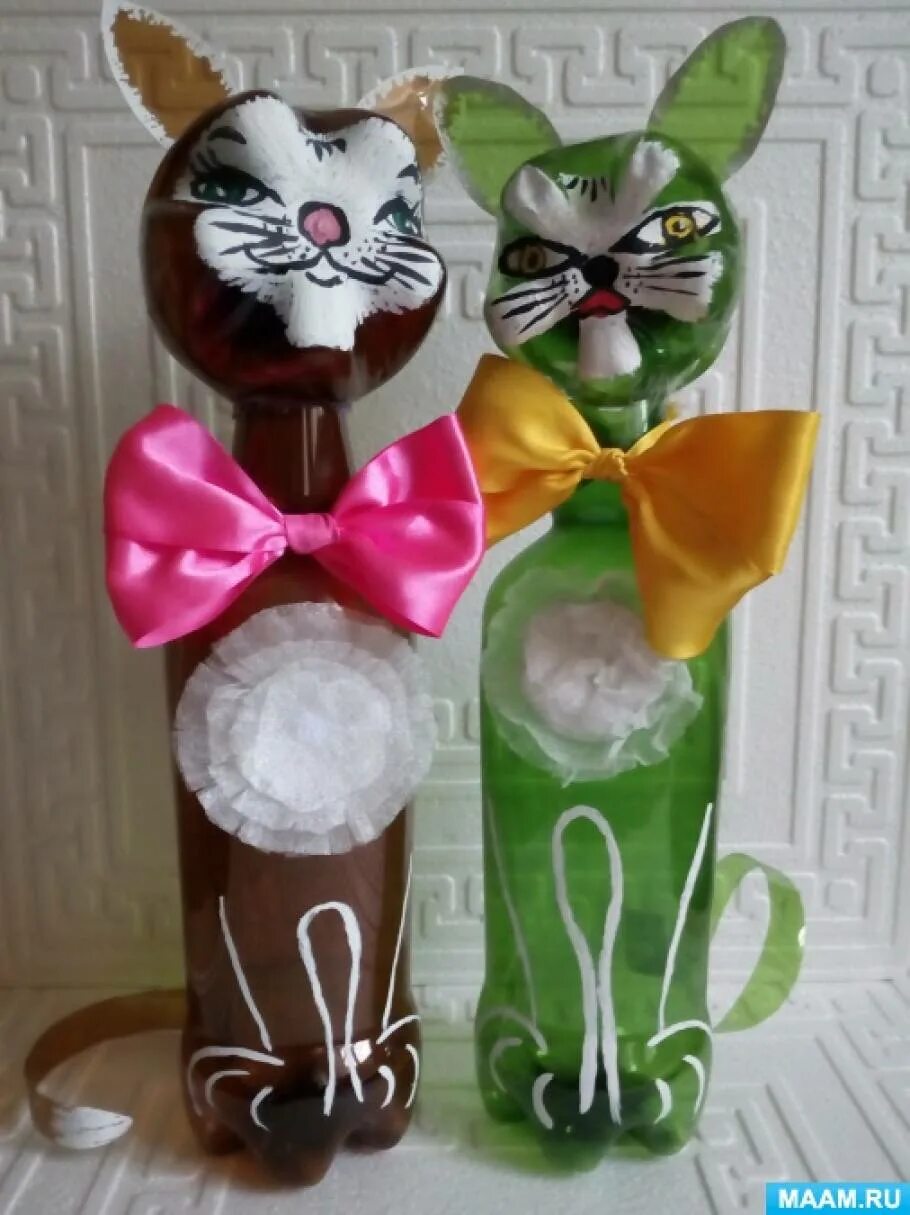 Кашпо из 5 литровых бутылок. Поделка из пластиковой бутылки. Кот из пластмассовых бутылок. Кошечка из пластиковой бутылки. Кашпо из бутылок.