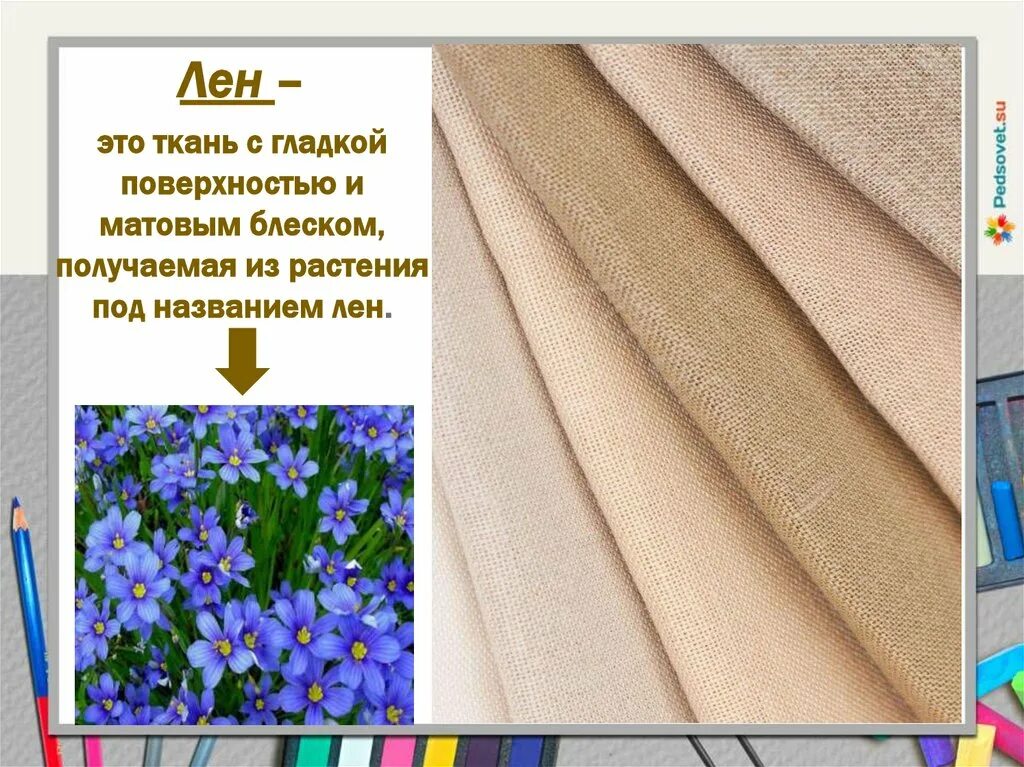 Какие бывают ткани 2 класс технология. Лен ткань. Виды льняных тканей. Лен ткань для технологии. Ткани из льна названия.