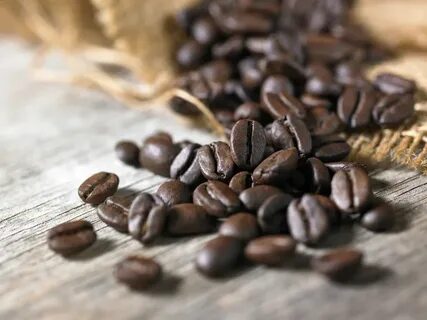 Raw coffee
