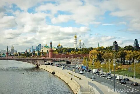Москва река зарядье