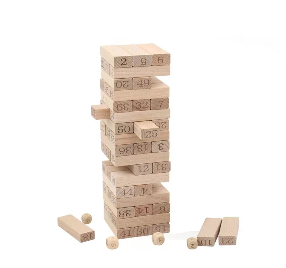 игра башня (дженга). башня дженга. Wiss toy 54. игра деревянная башня дженга. настольная игра jenga.