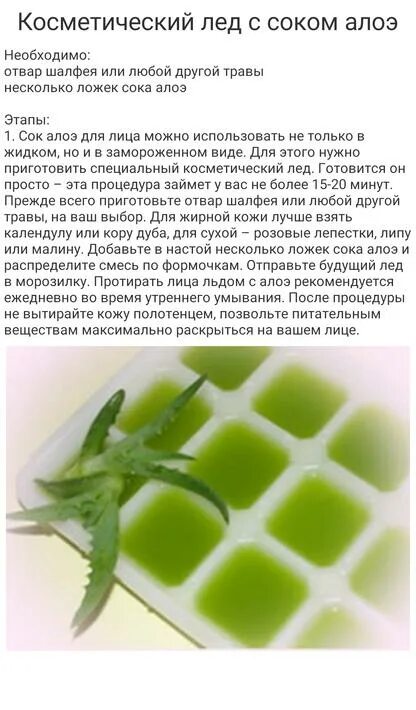 Рецепты из алоэ. Рецепты из алоэ в домашних условиях. Косметический лед из столетника. Лед из алоэ для лица. Алоэ лед